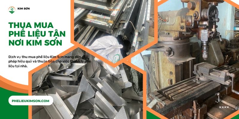 Kim Sơn đã triển khai dịch vụ thu mua phế liệu tại Cần Thơ