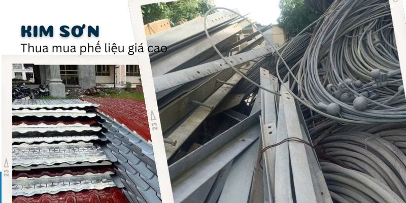 Chúng tôi thu mua các loại phế liệu như nhôm, sắt, đồng, nhựa