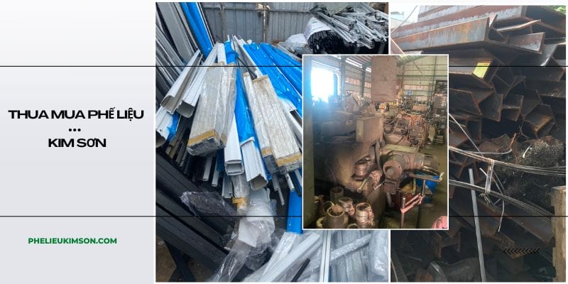 Kim Sơn thanh toán ngay lập tức sau khi thu mua phế liệu