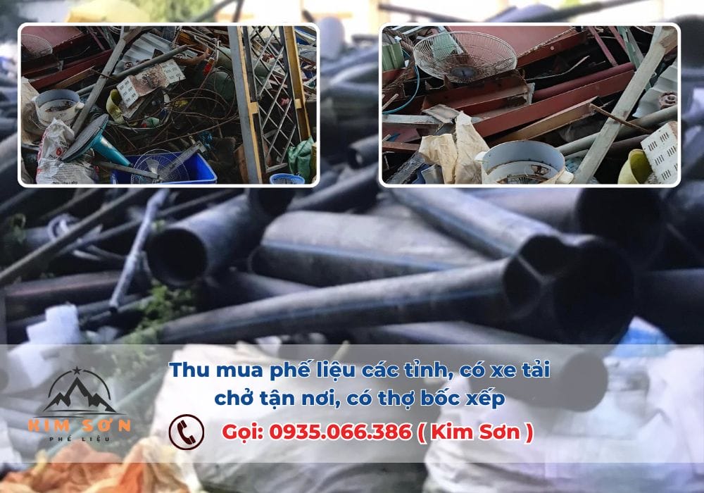 Thu mua phế liệu giá tốt tại công viên trung tâm thị trấn Tân Túc