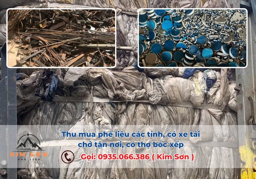 Kim Sơn chuyên thu mua phế liệu da, cao su tại Giày Khải Hoàn