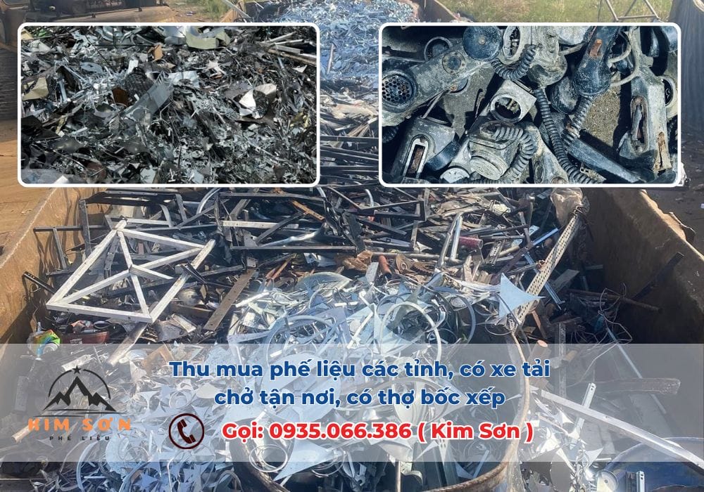 Thu mua phế liệu sắt thép, nhựa, giấy tại hồ câu Hoàng Gia, Bình Chánh