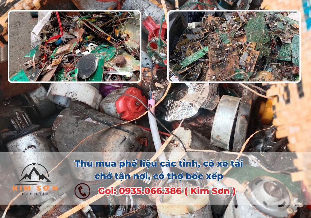 Kim Sơn nhận thu mua phế liệu sản xuất và gia công tại Bình Phát