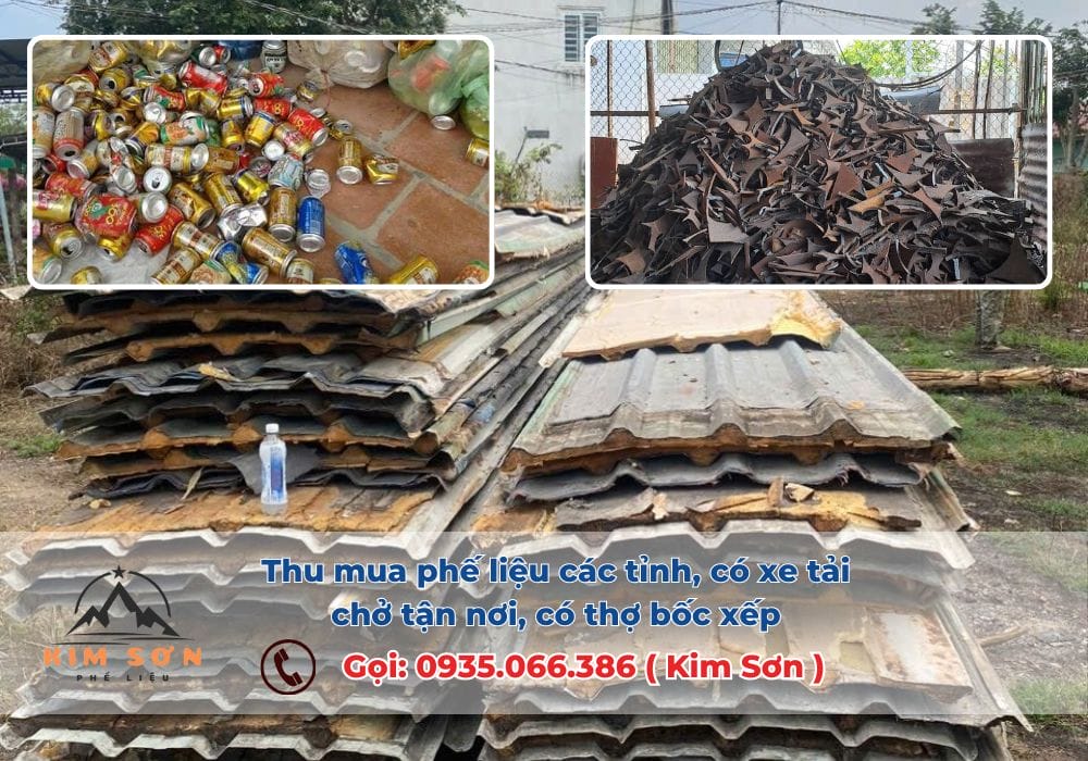 Kim Liên Thành hợp tác với Kim Sơn thu mua phế liệu may mặc