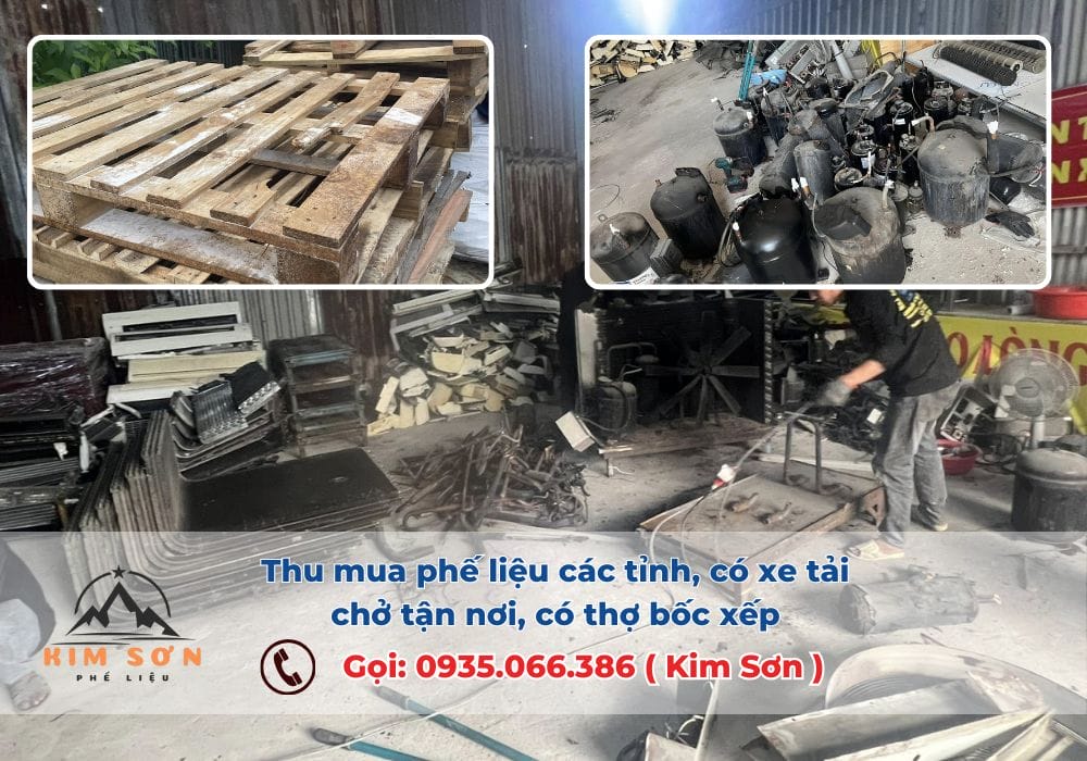 Thu mua phế liệu tại khu công nghiệp Lê Minh Xuân, Bình Chánh