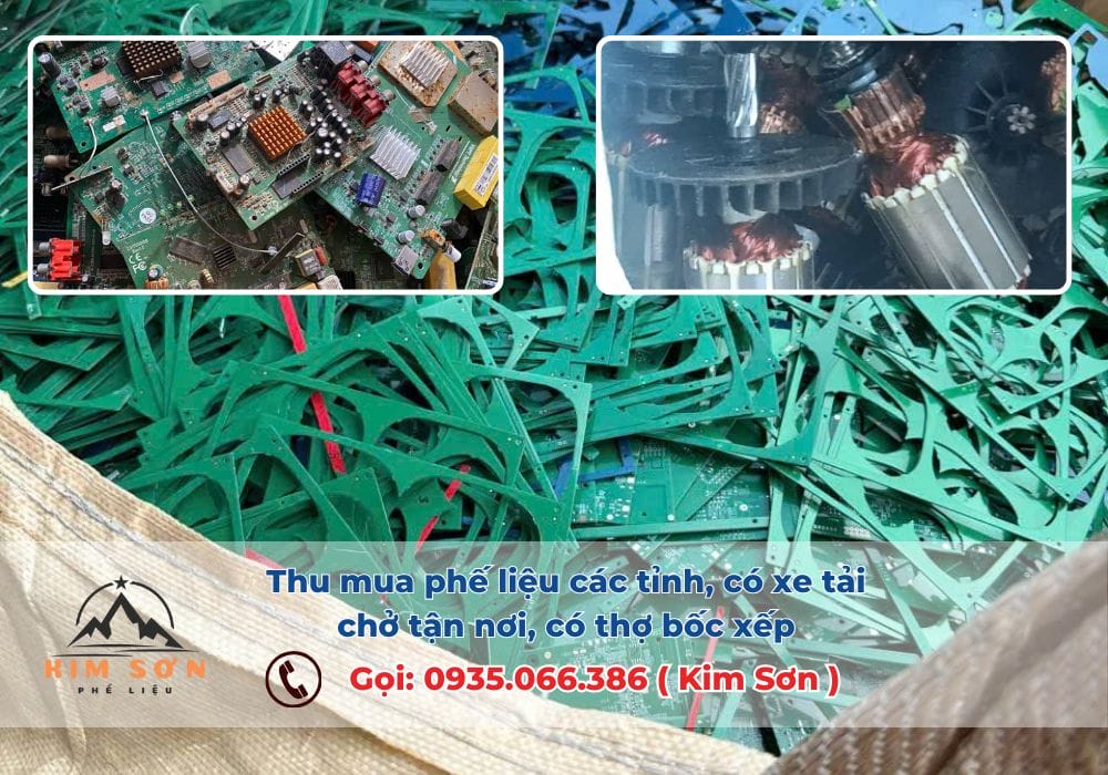 Kim Sơn thu mua phế liệu công nghiệp tại Việt Tâm với giá tốt