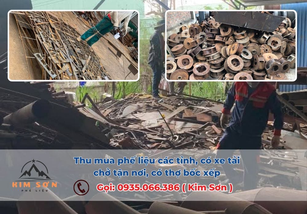 Thu mua phế liệu các loại tại chợ Vĩnh Lộc, huyện Bình Chánh