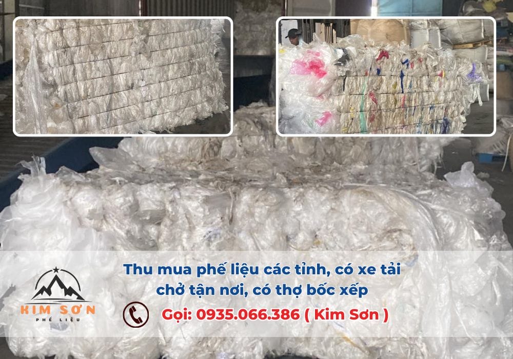 Kim Liên Thành hợp tác với Kim Sơn thu mua phế liệu may mặc